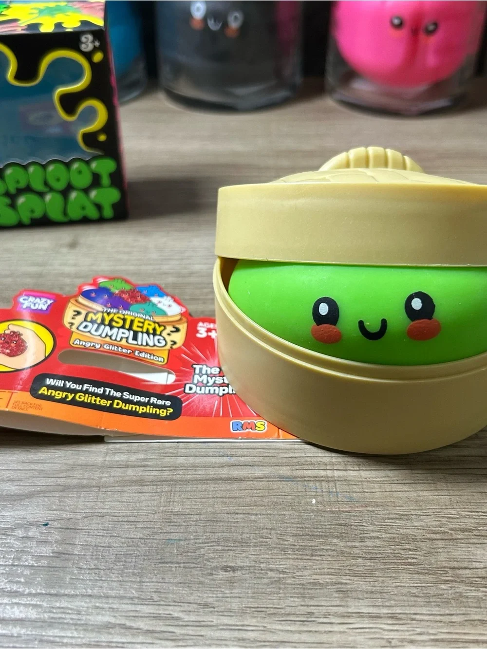 NeeDoh SplootSplat Blue NEW Sealed + FREE Green RMS Dumpling